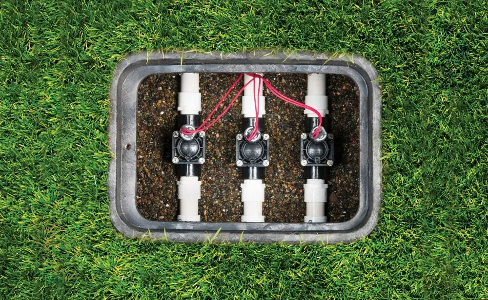 Hunter Magnetventile zur Steuerung der automatischen Gartenbewässerung
