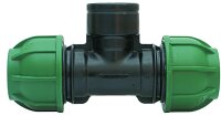 PE-Rohr T-Stück IG, Innengewinde, T slider