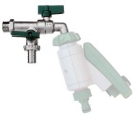 MS-Kugelventil 1/2" AG, Doppelanschluss für Zeitsc