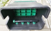 Irritec Ventilkästen, rechteckig, Ventilbox, Ventilvert